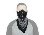 ATV TEK Universal Dust Masks with Straps - Black