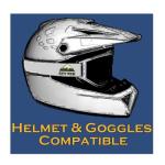 ATV TEK Universal Dust Masks with Straps - Black