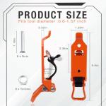 Universal Shovel Mount Clamp Kit for Off-Road Vehicles