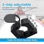 Quick-Release Rubber Clamp Mount Kit for Tools