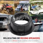 StarknightMT 2-Pack 6.5" Speaker Pods for ATVs