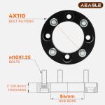4X110 Wheel Adapters for Honda Yamaha ATV
