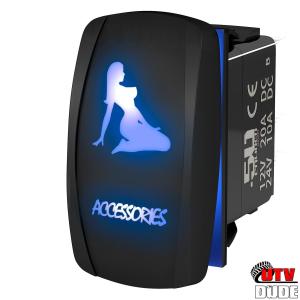 Custom Rocker Switch - 45 Designs, 4 Colors