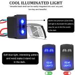 Okerny Laser Etched Rocker Switch for Lights