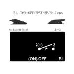 12V 20A Rocker Switch for ATV and UTV