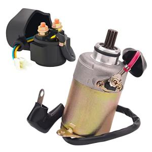 Starter Solenoid Relay and Motor for 4-Stroke GY6