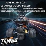 Zyliathor Electric Off-Road Go Kart, 2000W Motor