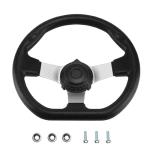 Black 270mm Steering Wheel for 110cc Go Karts