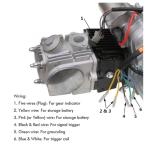 125cc 4-Stroke Engine with 3-Speed Reverse