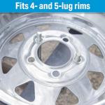 Seachoice Locking Tire Carrier for Boat Trailers