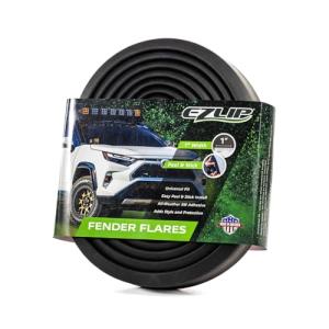 Universal Flexible Foam Rubber Fender Flares - 1-inch