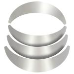 KUAFU 3" Universal Steel Fender Flares - 4 Pieces