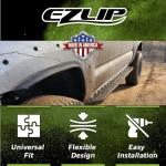 Universal Flexible Foam Rubber Fender Flares - 1-inch