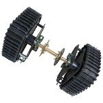 600mm 24" Go Kart UTV Buggy Quad Rear Wheel ATV Snow Sand Snowmobile Rear Axle Track Assembly pro Kits (Special 600mm Axel Kits)