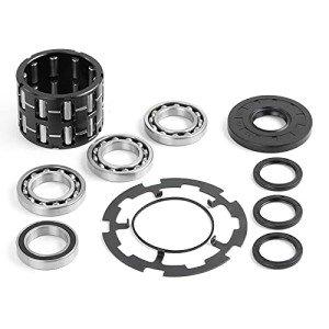 SFriding Front Differential Bearing & Seal Rebuild Kit ​with Armature Plate for Polaris Ranger 800 RZR 4X4 (2008-2010), for Polaris Ranger 800 RZR S/4 4X4 (2009-2010) [Black]