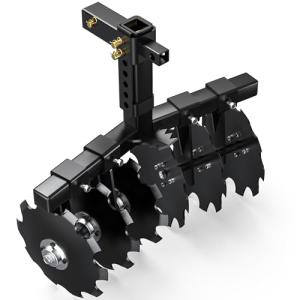 28" Disc Plow Harrow with Universal Mount for ATV