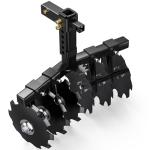 28" Disc Plow Harrow with Universal Mount for ATV