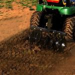 28" Disc Plow Harrow with Universal Mount for ATV