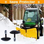 Heavy Duty Snow Plow Skid Shoes for ATV/UTV