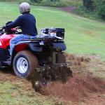 28" Disc Plow Harrow with Universal Mount for ATV
