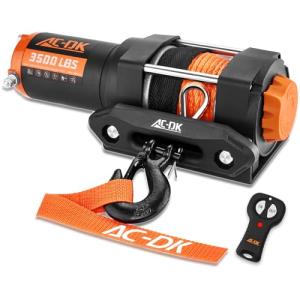 3500 lb ATV/UTV Wireless Winch with Synthetic Rope