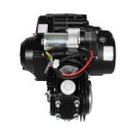 125CC 4-Stroke Automatic ATV Engine - Black