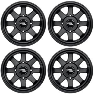 RockTrix 14in ATV Wheels 4x110 Rims Set