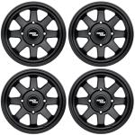 RockTrix 14in ATV Wheels 4x110 Rims Set