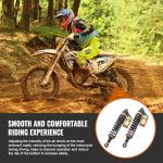 2pcs Adjustable 15.75" Motorcycle Air Shock Absorbers