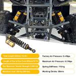 2pcs Adjustable 15.75" Motorcycle Air Shock Absorbers