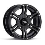 RockTrix 14" Matte Black ATV Rims - Set of 4