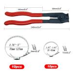 CV Joint Axle Boot Clamp Tool with 20 Bands