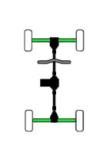 Polaris Sportsman 500 Axle U-Joint Set 1997-1998