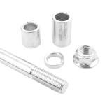 MFC Passion 12mm Front Rear Wheel Axle Set