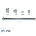 Mokuo 12mm Front Rear Axle for ATV Mini Bikes