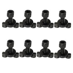 8-Pack Heavy-Duty L-Track Double Lug Anchor Nuts