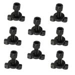 8-Pack Heavy-Duty L-Track Double Lug Anchor Nuts