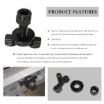 8-Pack Heavy-Duty L-Track Double Lug Anchor Nuts