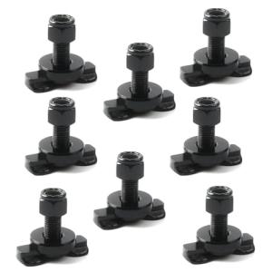 8-Pack Heavy-Duty L-Track Bolt Down Anchors
