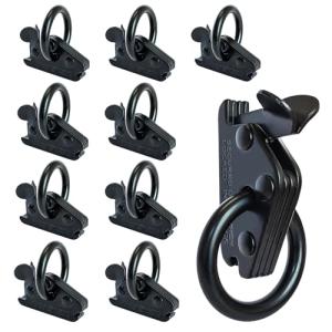 MorScan 10-Pack Heavy Duty E-Track O-Ring Anchors