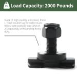 8-Pack Heavy-Duty L-Track Bolt Down Anchors