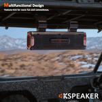 UTV and ATV Bluetooth Sound Bar Speaker