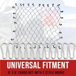 BoxerTool Cargo Net 6ft x 8ft for Trucks