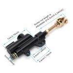 Coolster 10mm Rear Brake Master Cylinder for ATVs