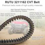 RUTU Heavy Duty ATV UTV Drive Belt