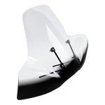 Universal 7/8" ATV Windshield - Fits Polaris, Honda, Yamaha