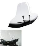 Universal 7/8" ATV Windshield - Fits Polaris, Honda, Yamaha