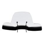 Universal 7/8" ATV Windshield - Fits Polaris, Honda, Yamaha