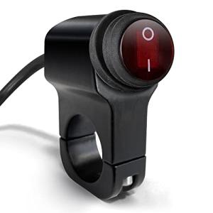 ATV Handlebar Light Switch - Waterproof Push Button