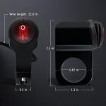 ATV Handlebar Light Switch - Waterproof Push Button